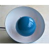 Suspension de 3 Flowerpot bleue design Verner Panton par Louis Poulsen - 1960s
