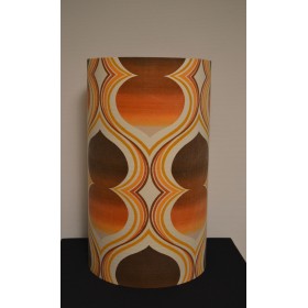 Abat-jour vintage 70s Double Pique H55 D33