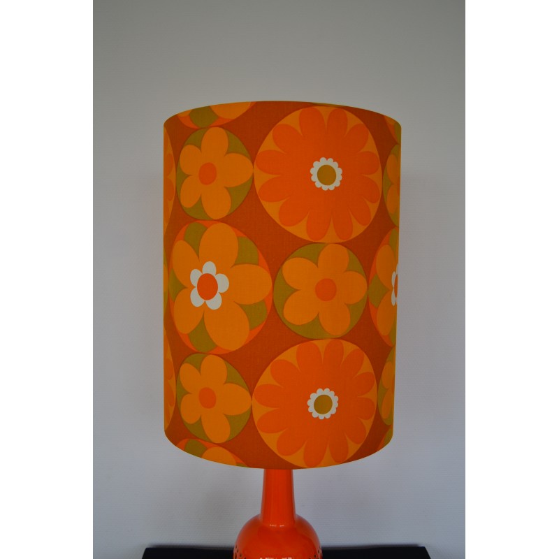 Lampe à poser vintage orange Corolles