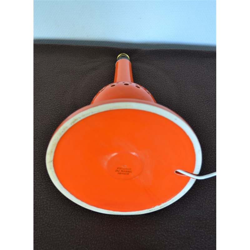 Lampe à poser vintage orange Corolles