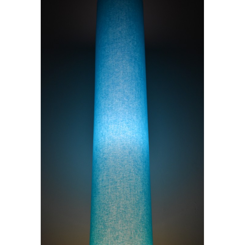 Lampe de table en forme de sabre laser bleu