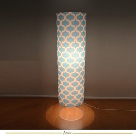 Lamp'tub Nova in Blue H100cm D25cm