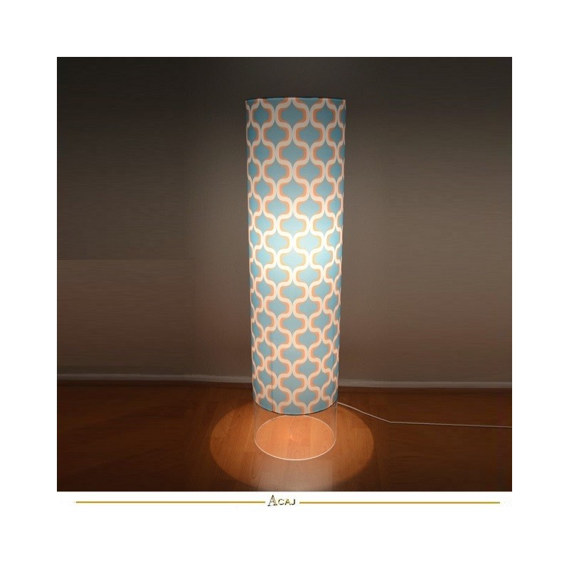 lampe de sol abat-jour colonne pied plexiglas design lampe de sol abat-jour colonne pied plexiglas design