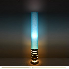 Jedi lamp in blue laser