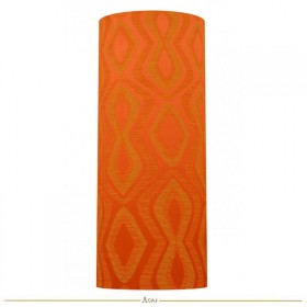 Abat-jour tissu vintage LOSANGEADE H73 D30 - vintage 1970