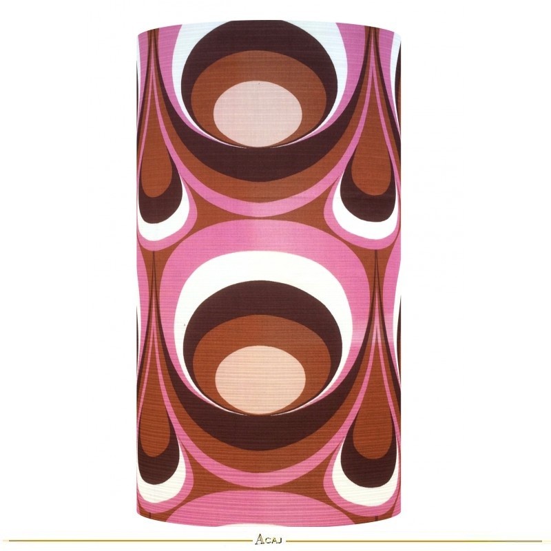 Lampshade Apollo purple H60cm D35cm 1970's Lampshade Apollo purple H60cm D35cm 1970's