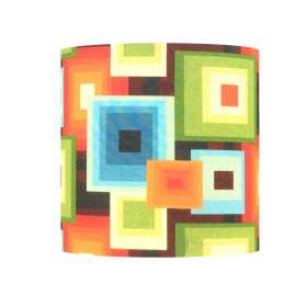 Abat-jour tissu Squared H35 D35