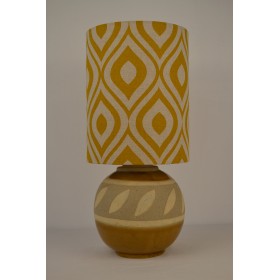 Lampe à poser céramique motif vintage...