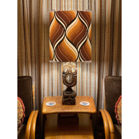 Lampshade Tampico vintage fabric H40 D35
