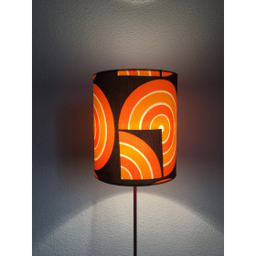 Lampshade Disco H24 D20 - vintage tissue