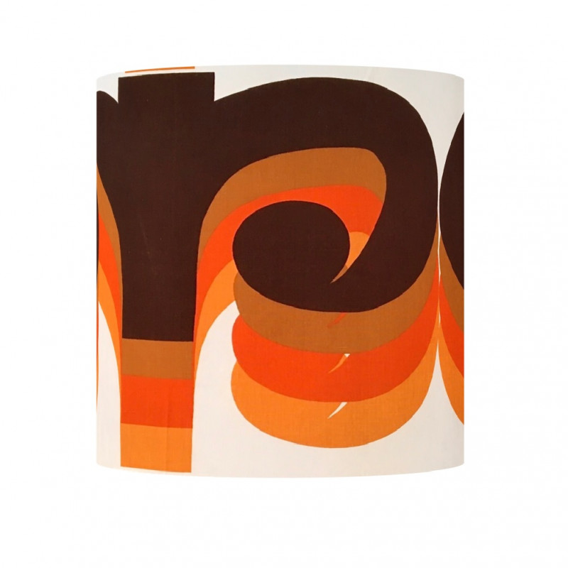 Lampshade Omega H40cm D35cm - vintage tissue Lampshade Omega H40cm D35cm - vintage tissue
