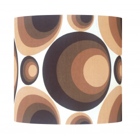 Abat-jour Apollo M H30 D30 - tissu vintage