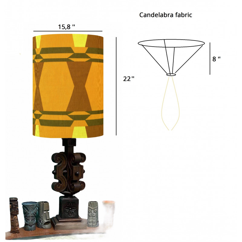 Abat-jours Candelabra & Snake eye