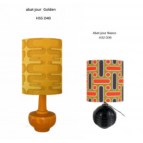 Lot of lampshades Golden H55cm D40cm...