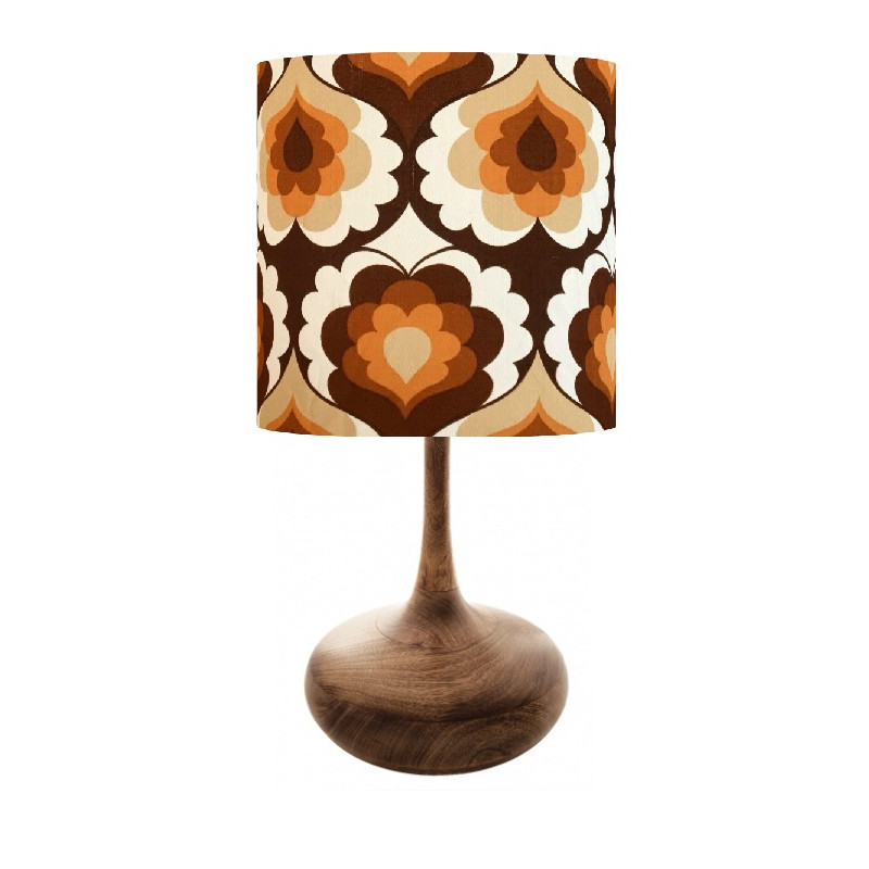 Lampshade Isis H30cm D30cm - vintage tissue