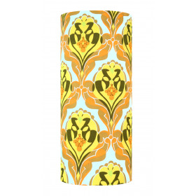 Lampshade Trophy H70cm D30cm - vintage fabric