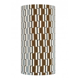 Abat-jour Fortress H60 D30 - tissu vintage