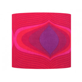 Lampshade Nova Red H45cm D35cm - 70s...