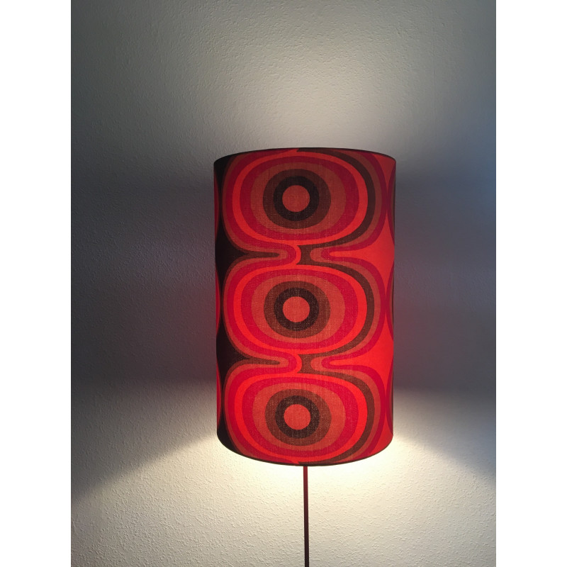 Lampshade Target H75cm D30cm - vintage fabric