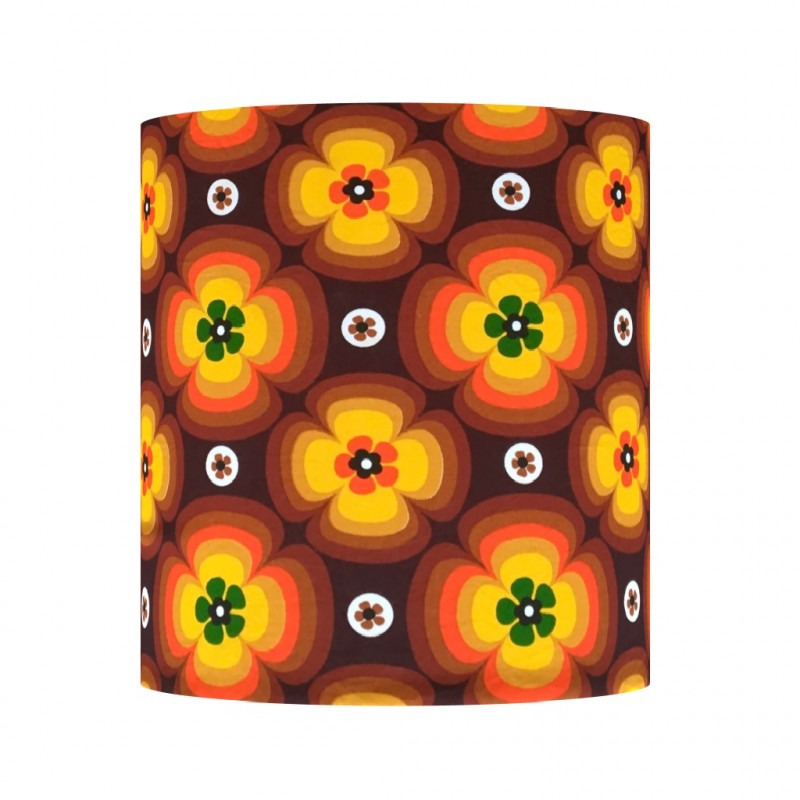 Lampshade Treflower H43cm D40cm - vintage tissue Lampshade Treflower H43cm D40cm - vintage tissue