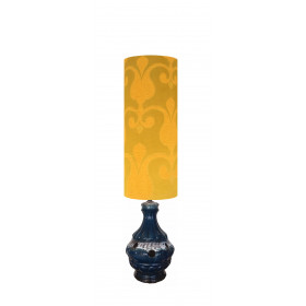 Lampe de sol Lyse - tissu vintage 60s