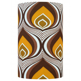Abat-jour Vela H50 D30 - tissu vintage