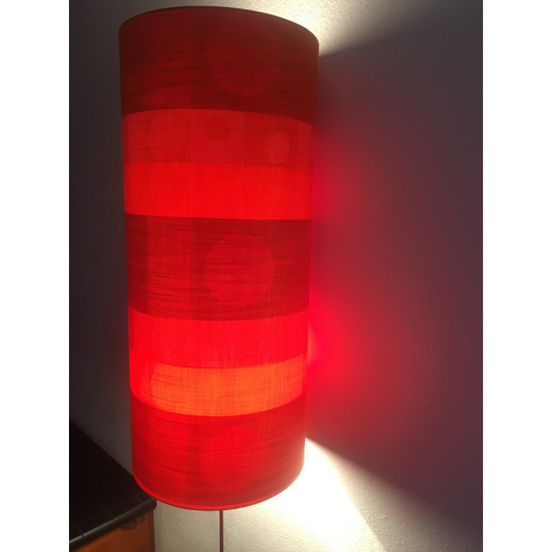 Lampshade Babylon H80cm D30cm - vintage fabric