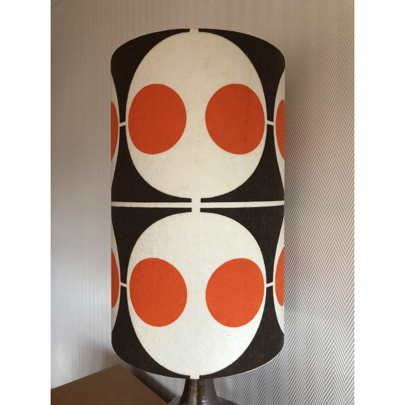 Desk Lamp Alien - 70's fabric