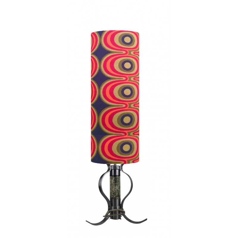 Lampshade Target H75cm D30cm - vintage fabric