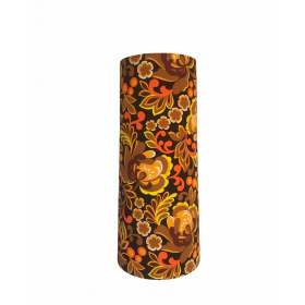 Abat-jour Été indien H80 D35 d30 - tissu vintage