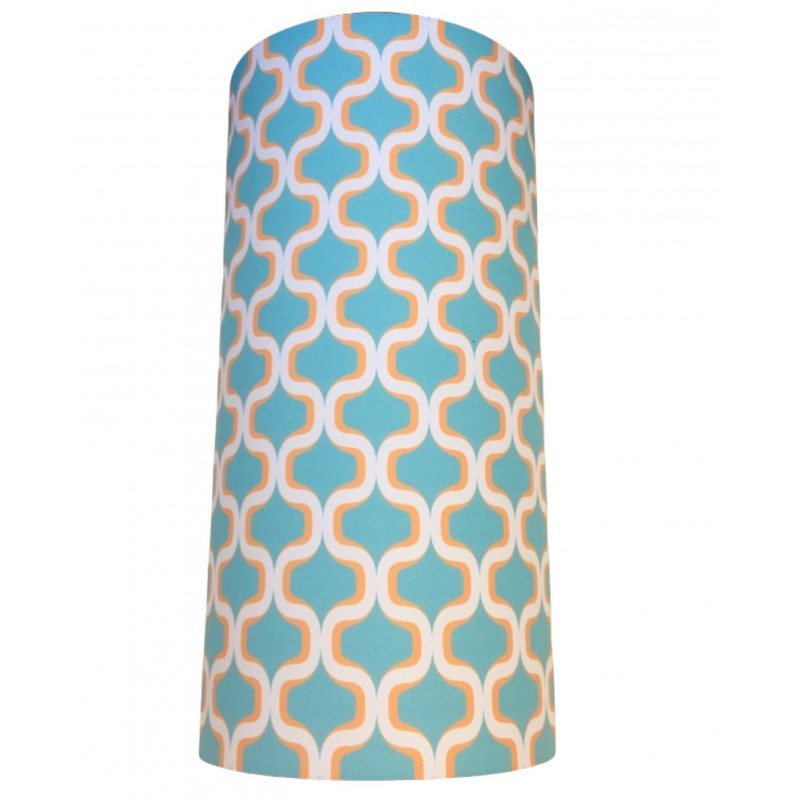Abat-jour Nova in blue H70 D30 - style seventies Abat-jour Nova in blue H70 D30 - style seventies