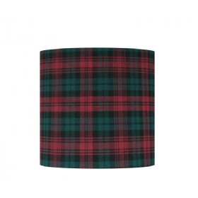 Abat-jour Tartan Écossais H30 D30 -...