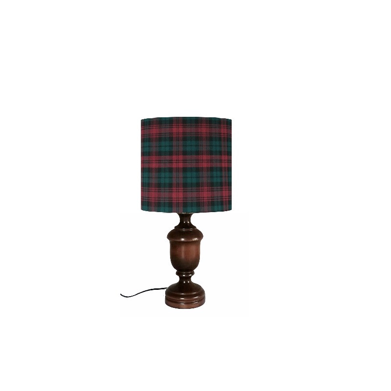 Lampshade Tartan Écossais H30cm D30cm - vintage tissue