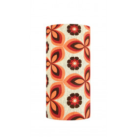 Abat-jour Osaka H60 D30 - tissu vintage