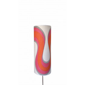 Lampshade Rosy H58cm D22cm - vintage...