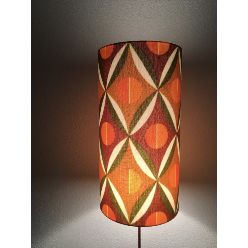 Lampshade Toronto H48cm D25cm - vintage fabric