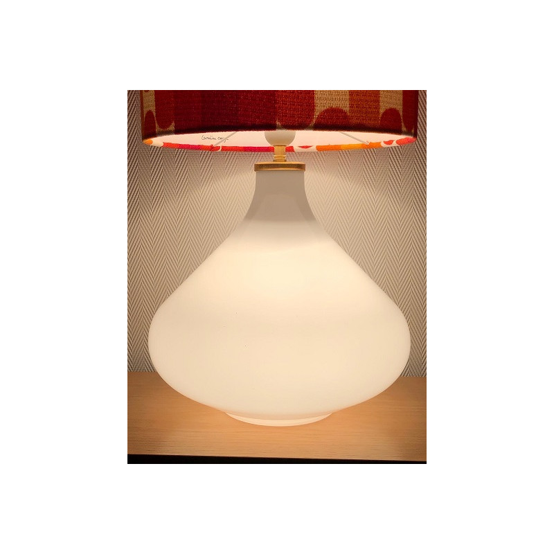 Desklamp Camaieuse - opalin glass