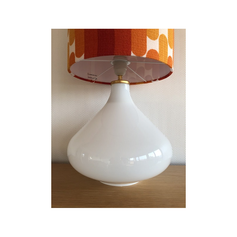 Desklamp Camaieuse - opalin glass