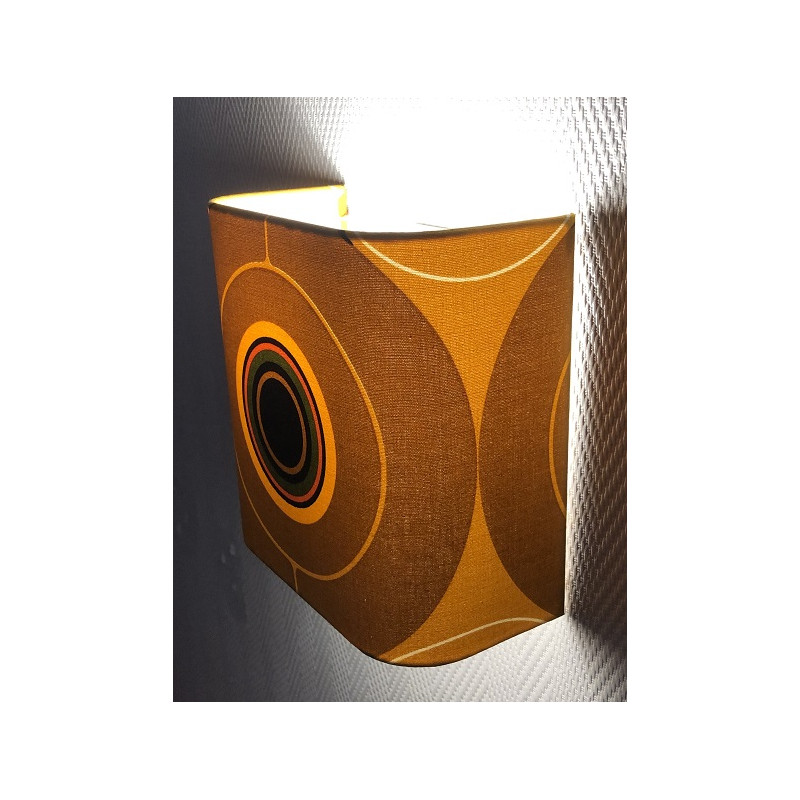 Wall lamp Focus - vintage fabric