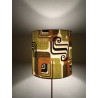 Lampshade Tennessee H33cm D33cm - vintage fabric