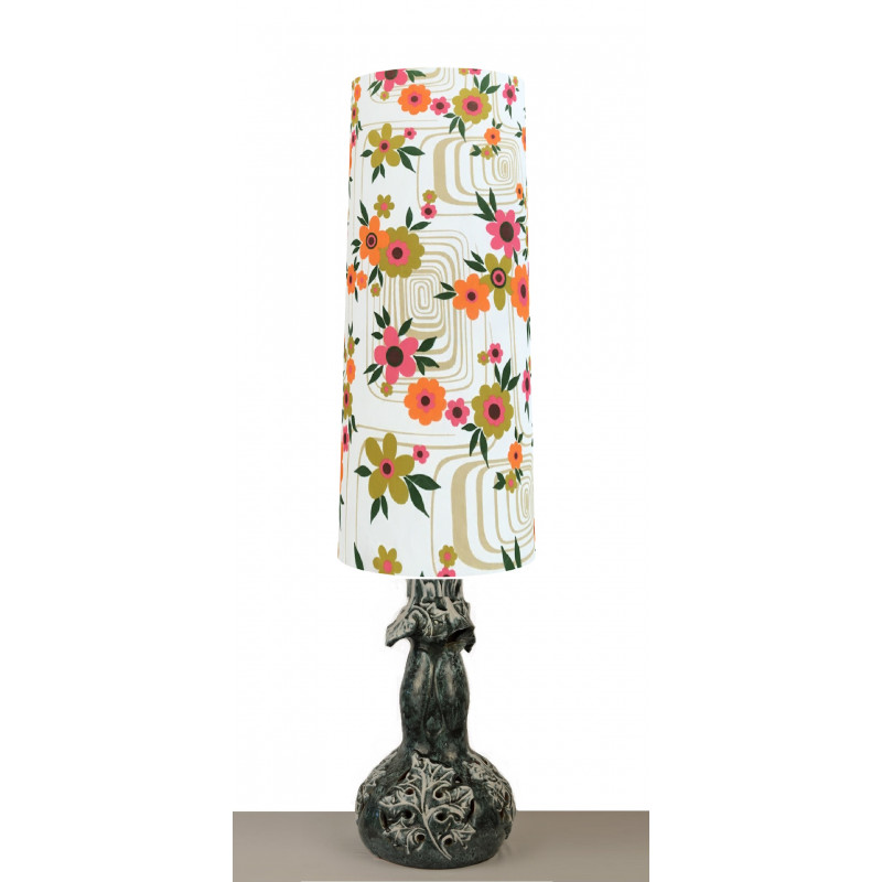 Lampshade Cantuta H80cm D35cm-D30cm - vintage tissue