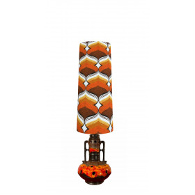Abat-jour Boston orange H80 D35 d30 -...
