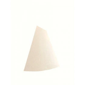 Lampshade light white H58cm D45cm d15cm