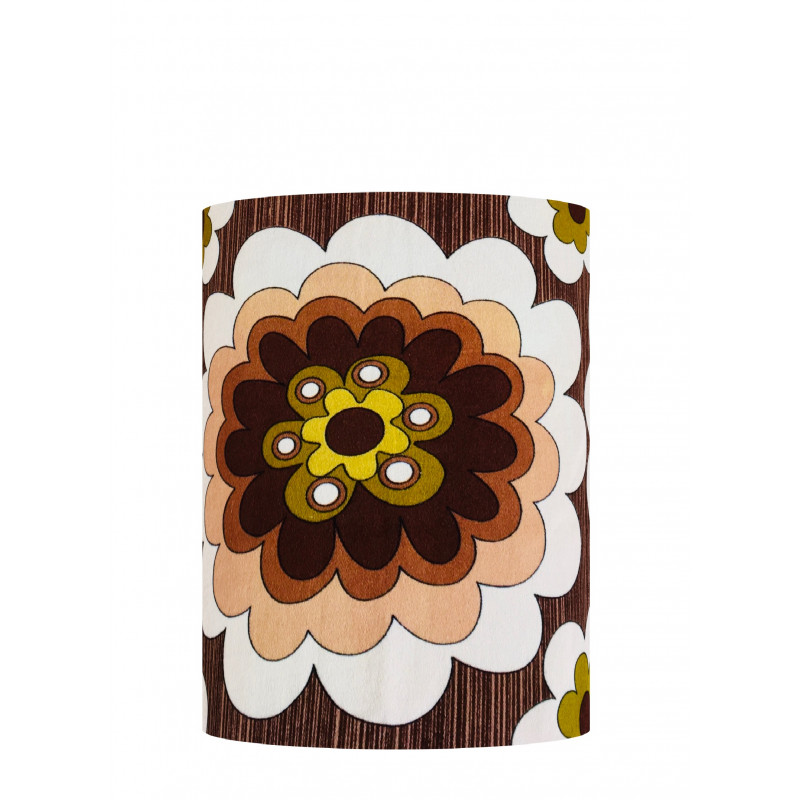 Lampshade Big Flower H45cm D33cm - vintage tissue Lampshade Big Flower H45cm D33cm - vintage tissue