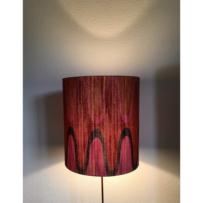 Lampshade Ola H40cm D35cm - vintage tissue