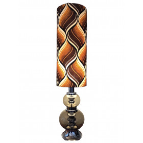 Lampe vintage abat-jour Tampico 70s