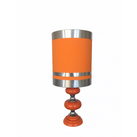 Desk Lamp Orange Metalic - 70's