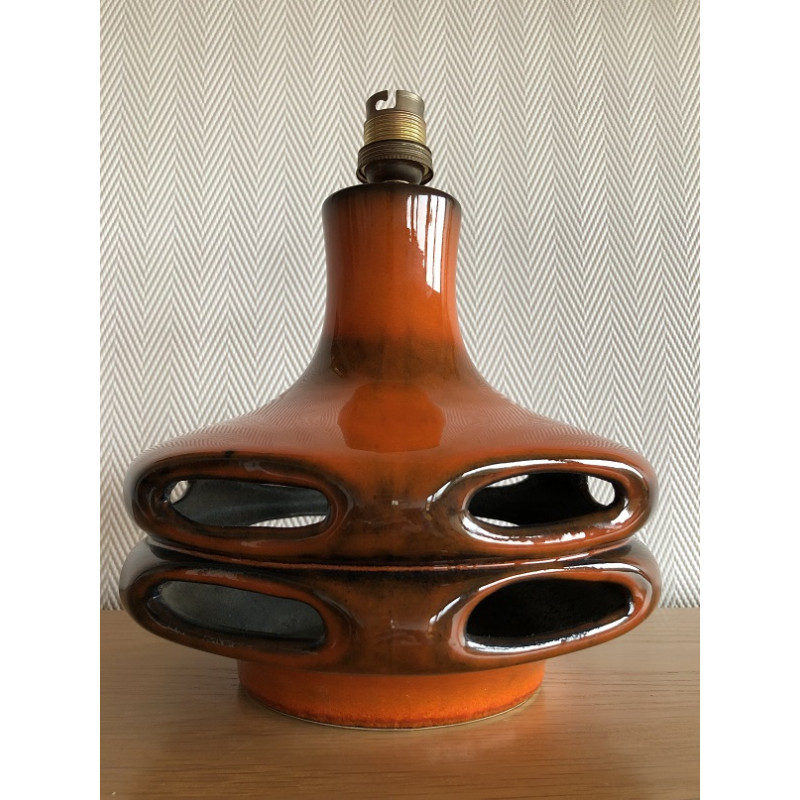 desklamp Devil céramic Stein - vintage Germany 70s