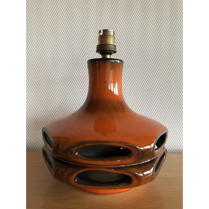 desklamp Devil céramic Stein - vintage Germany 70s