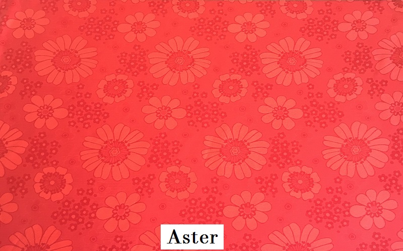tissu vintage aster